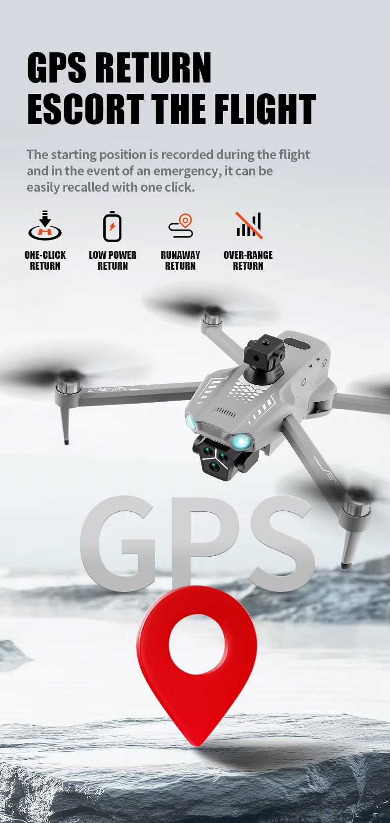 GPS Brushless 4K Camera Drone Wholesale