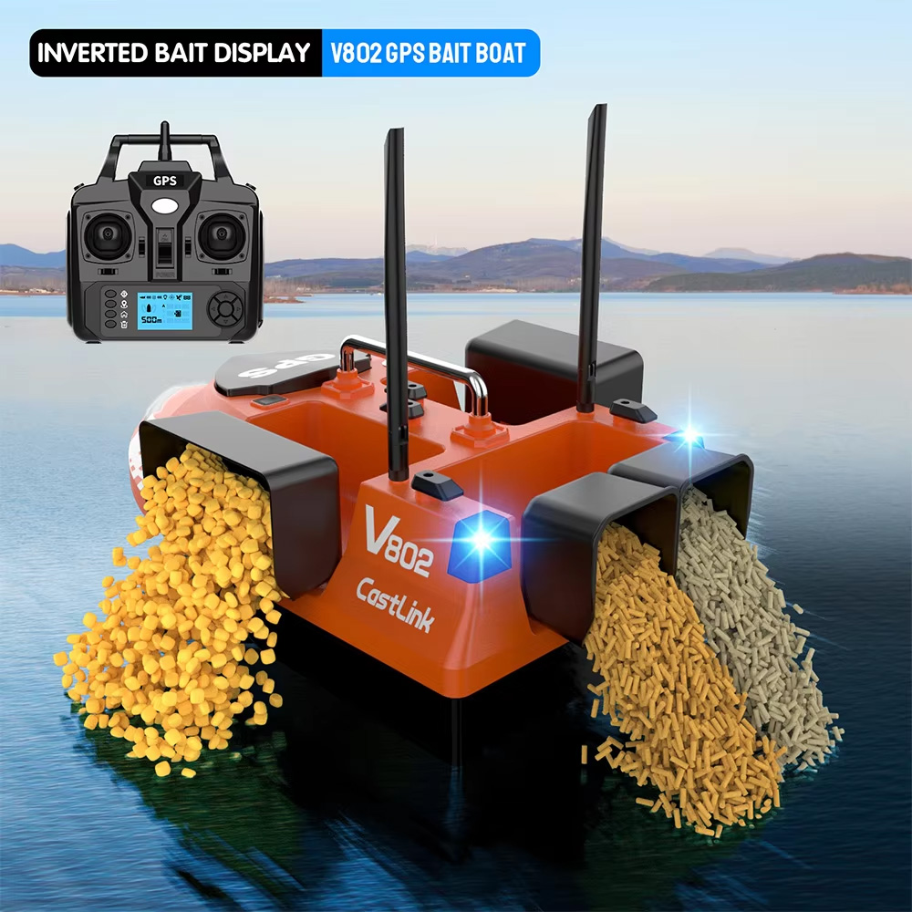NG V802 Pro GPS RC Bait Boat Wholesale