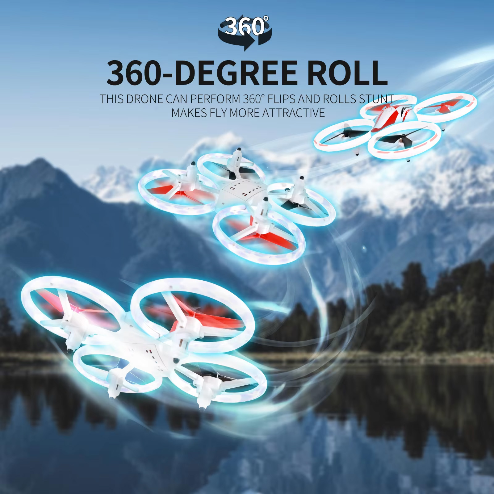 NG T20 Mini LED RGB Drones Wholesale