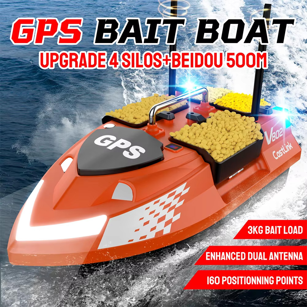 NG V802 Pro GPS RC Bait Boat Wholesale