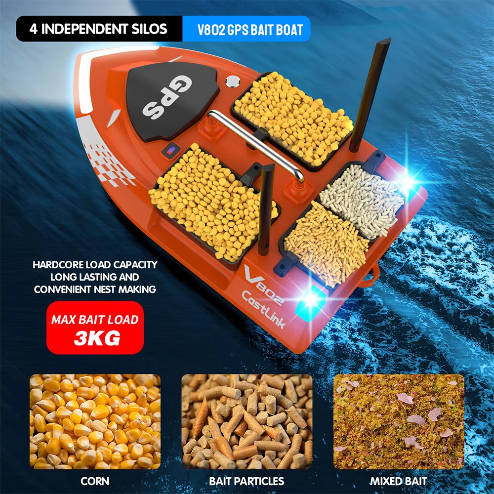 NG V802 Pro GPS RC Bait Boat Wholesale