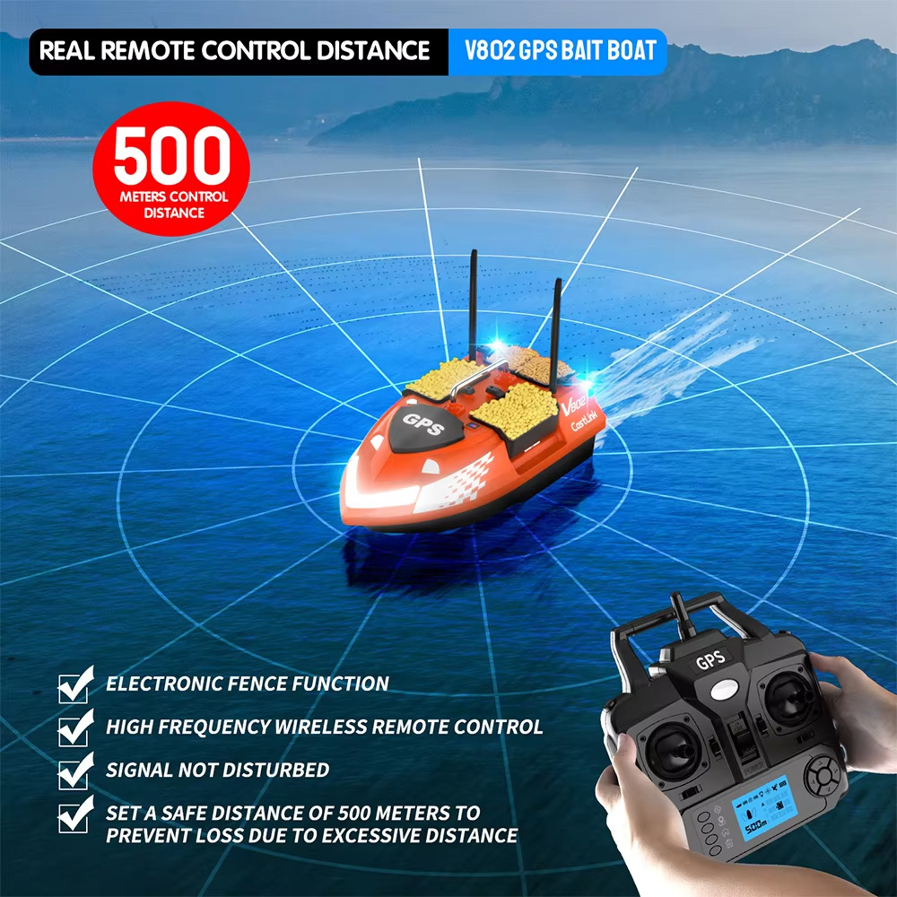 NG V802 Pro GPS RC Bait Boat Wholesale