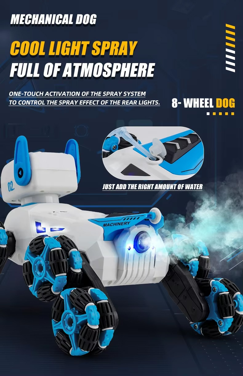 NG F01 RC Stunt Robot Dog Toy