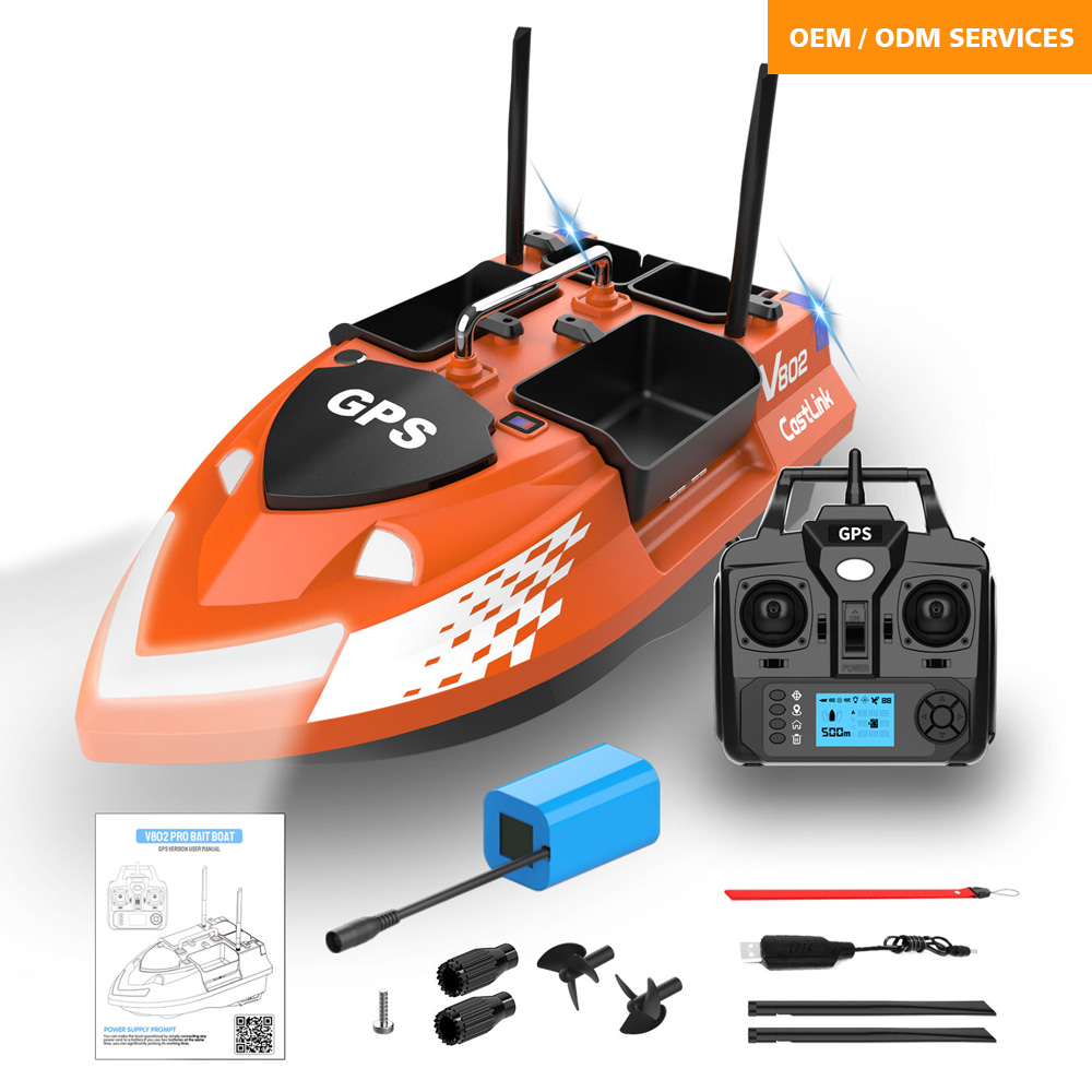 NG V802 Pro GPS RC Bait Boat Wholesale