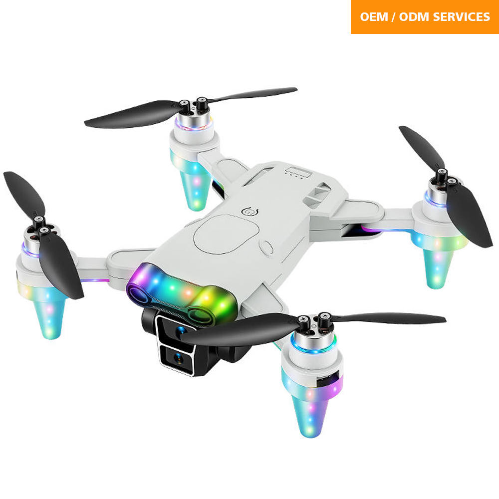 NG T28 Cool Lights Dual Camera Drone