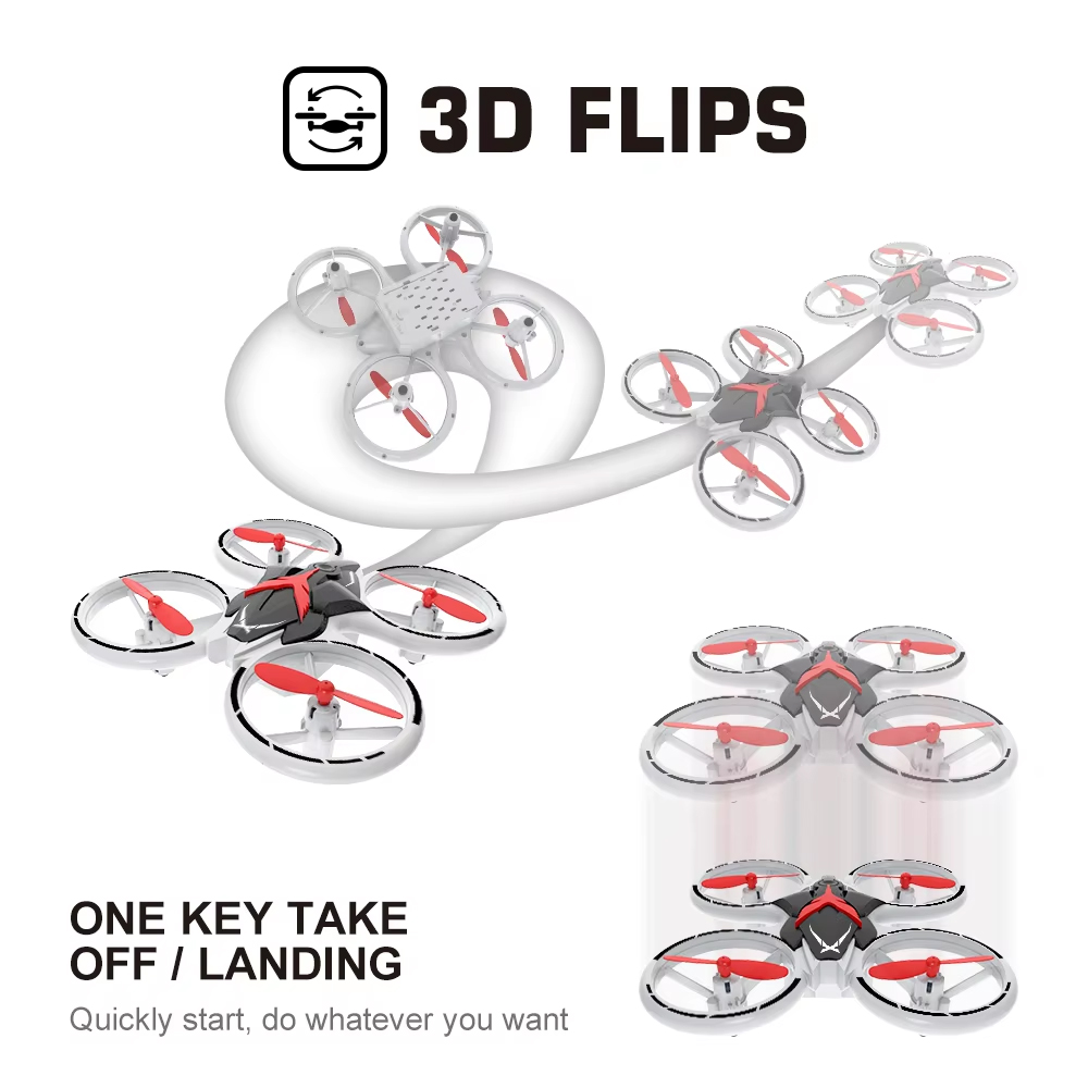 NG T22 RC Glow Stunt Mini Drone