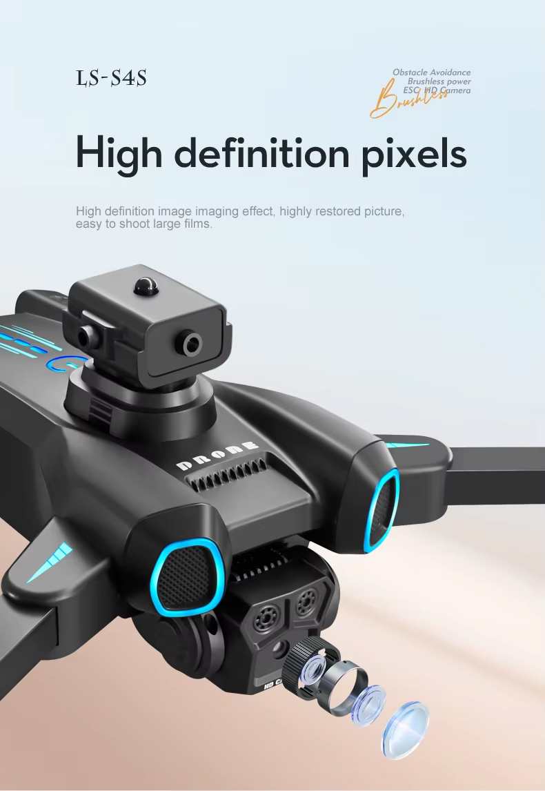 NG S4S Brushless HD Dual Camera Drone