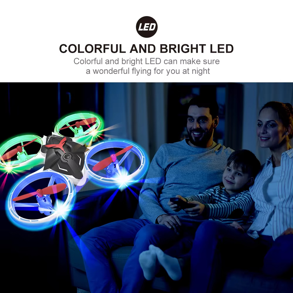 NG T22 RC Glow Stunt Mini Drone