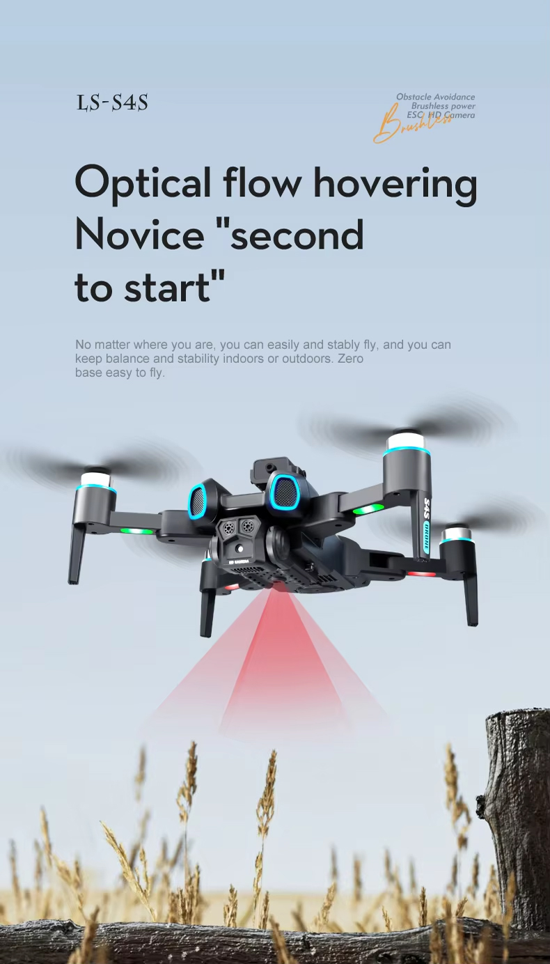 NG S4S Brushless HD Dual Camera Drone