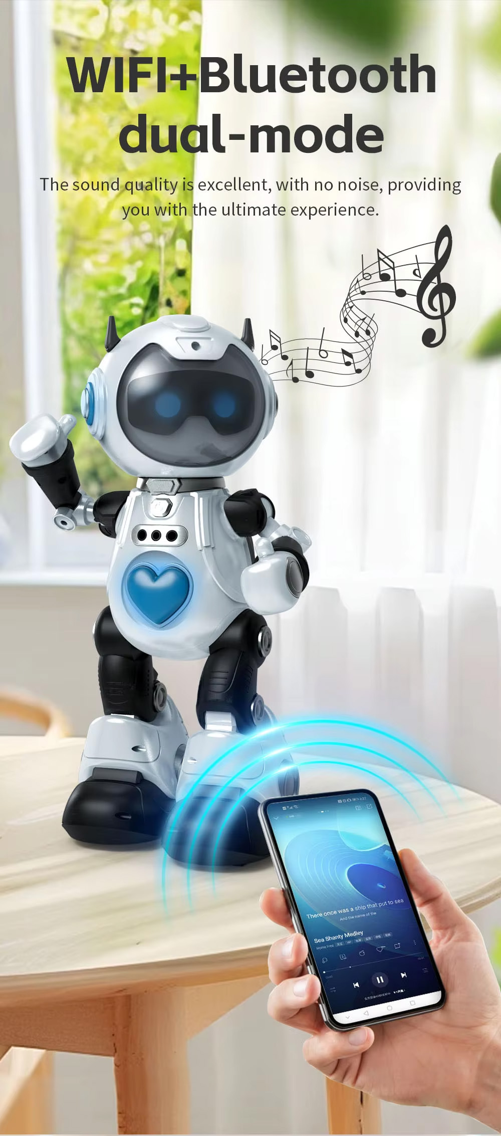 NG F11 Smart AI Companion Robot Wholesale