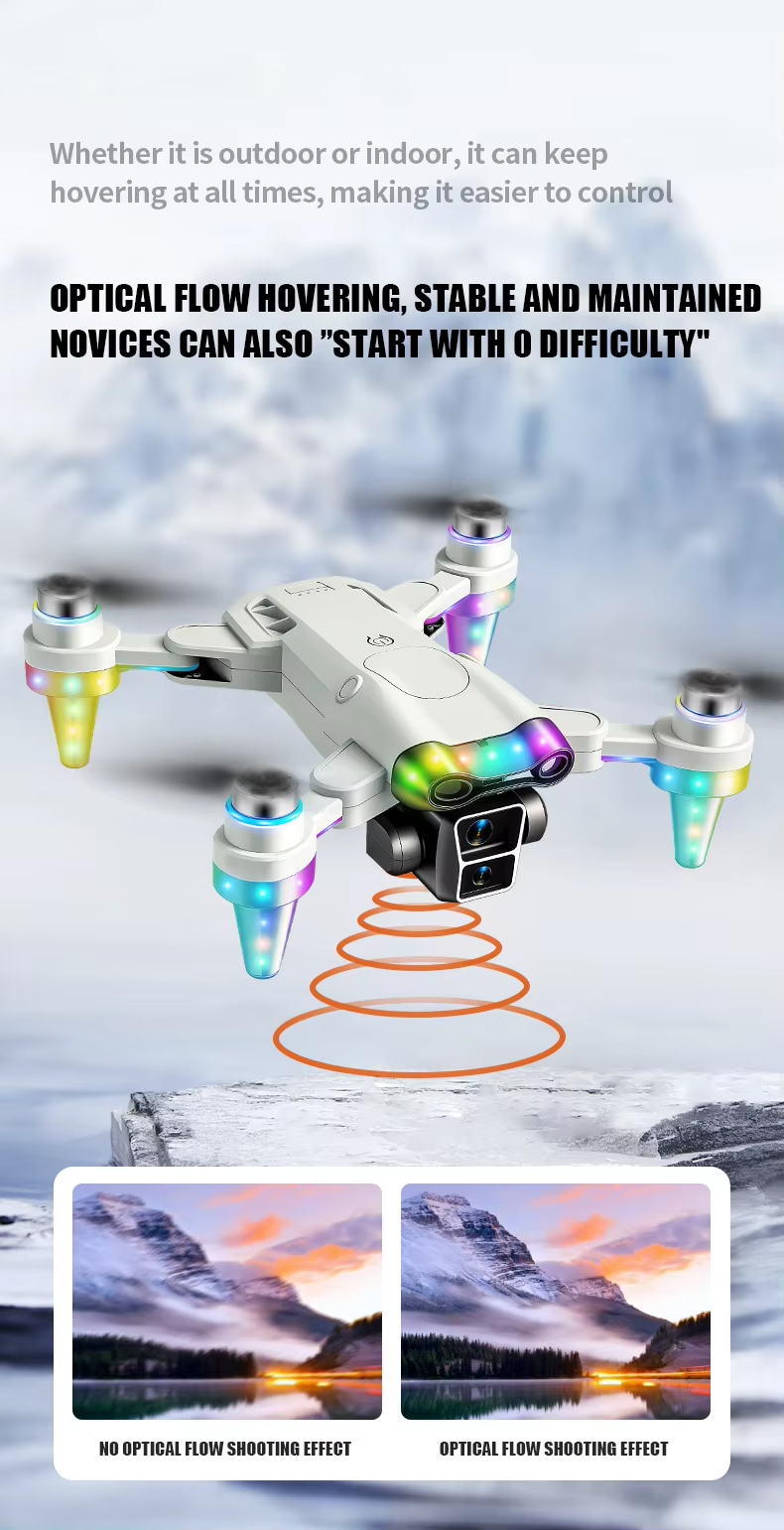 NG T28/T29 Cool Lights Dual Camera Drone