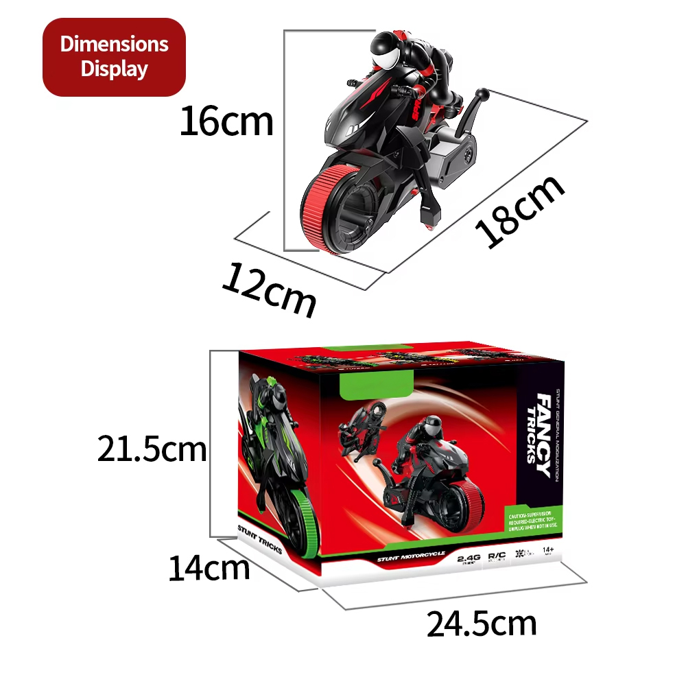 NG Y09 Kids RC Motorcycle