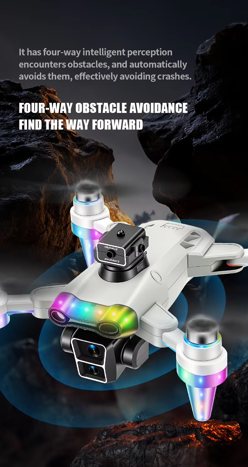 NG T28/T29 Cool Lights Dual Camera Drone