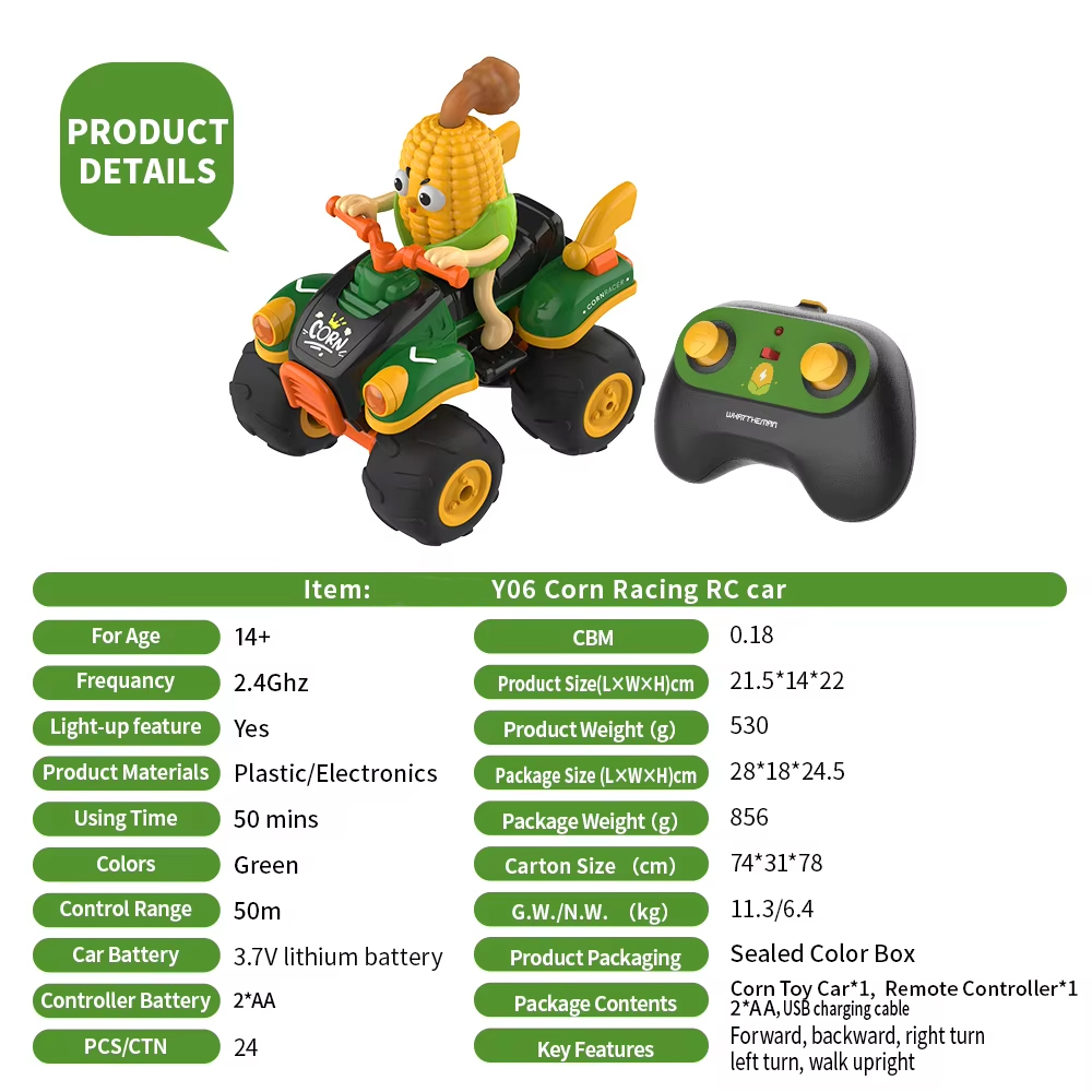NG Y06 Corn RC Car Toy