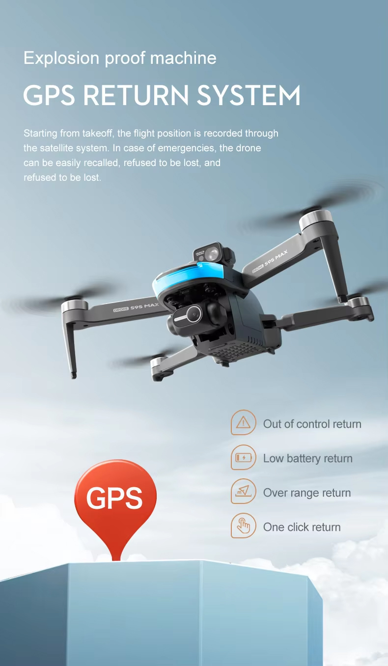 NG S9S Brushless Professional HD Camera Drone
