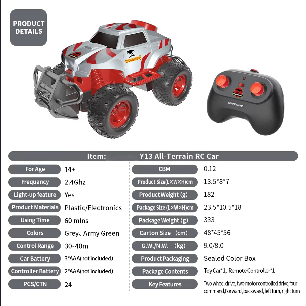 NG Y13 RC Off Road Vehicle