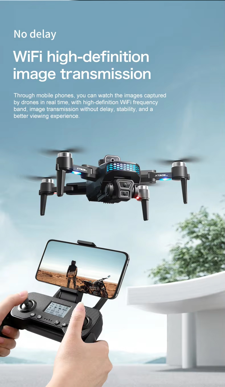 NG XT505 GPS Brushless Dual Camera Drone