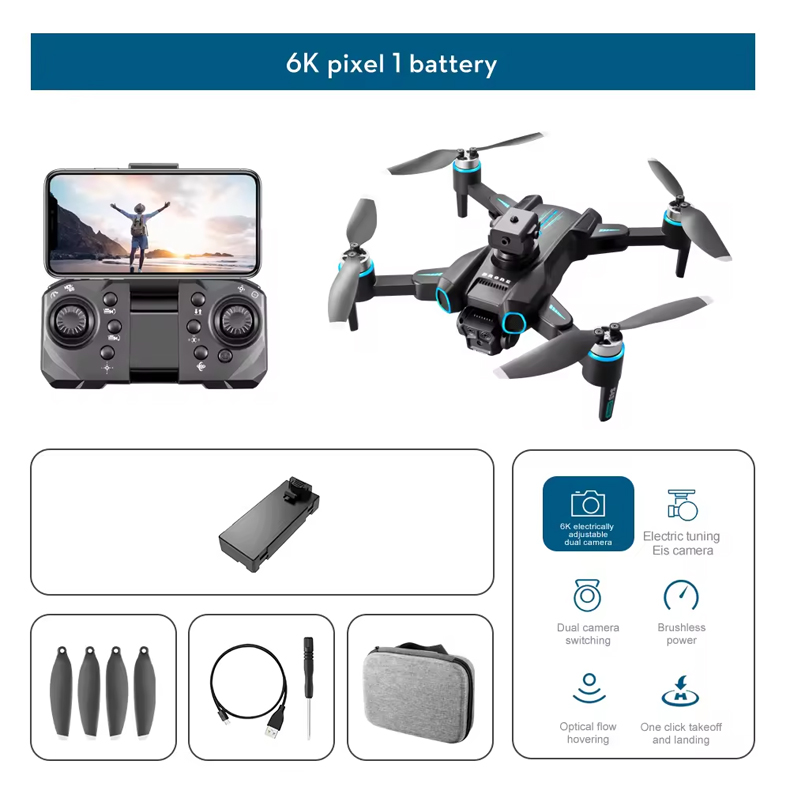 NG S4S Brushless HD Dual Camera Drone