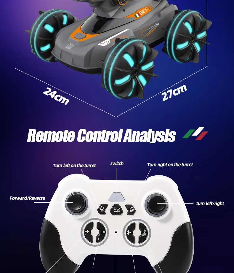 NG Y51 Amphibious Waterproof RC Car