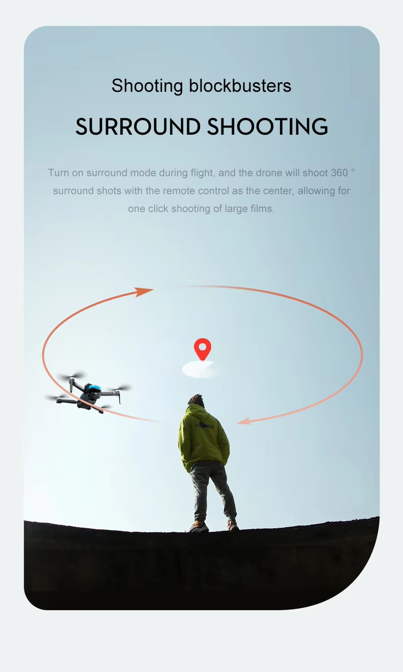 NG S9S Brushless Professional HD Camera Drone