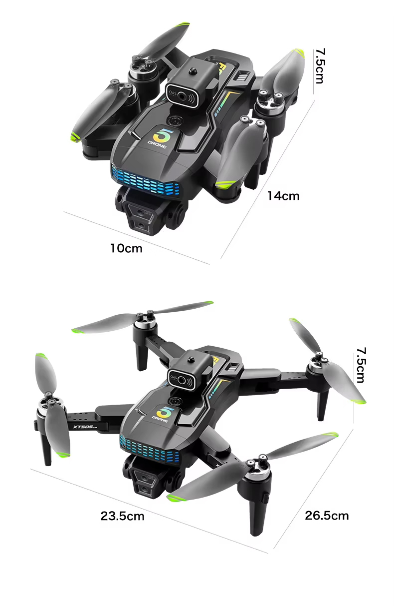 NG XT505 GPS Brushless Dual Camera Drone