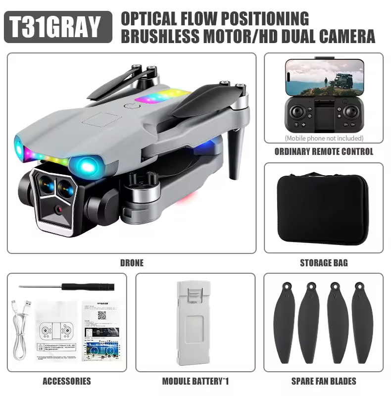 NG T31 Brushless Optical Camera Drone
