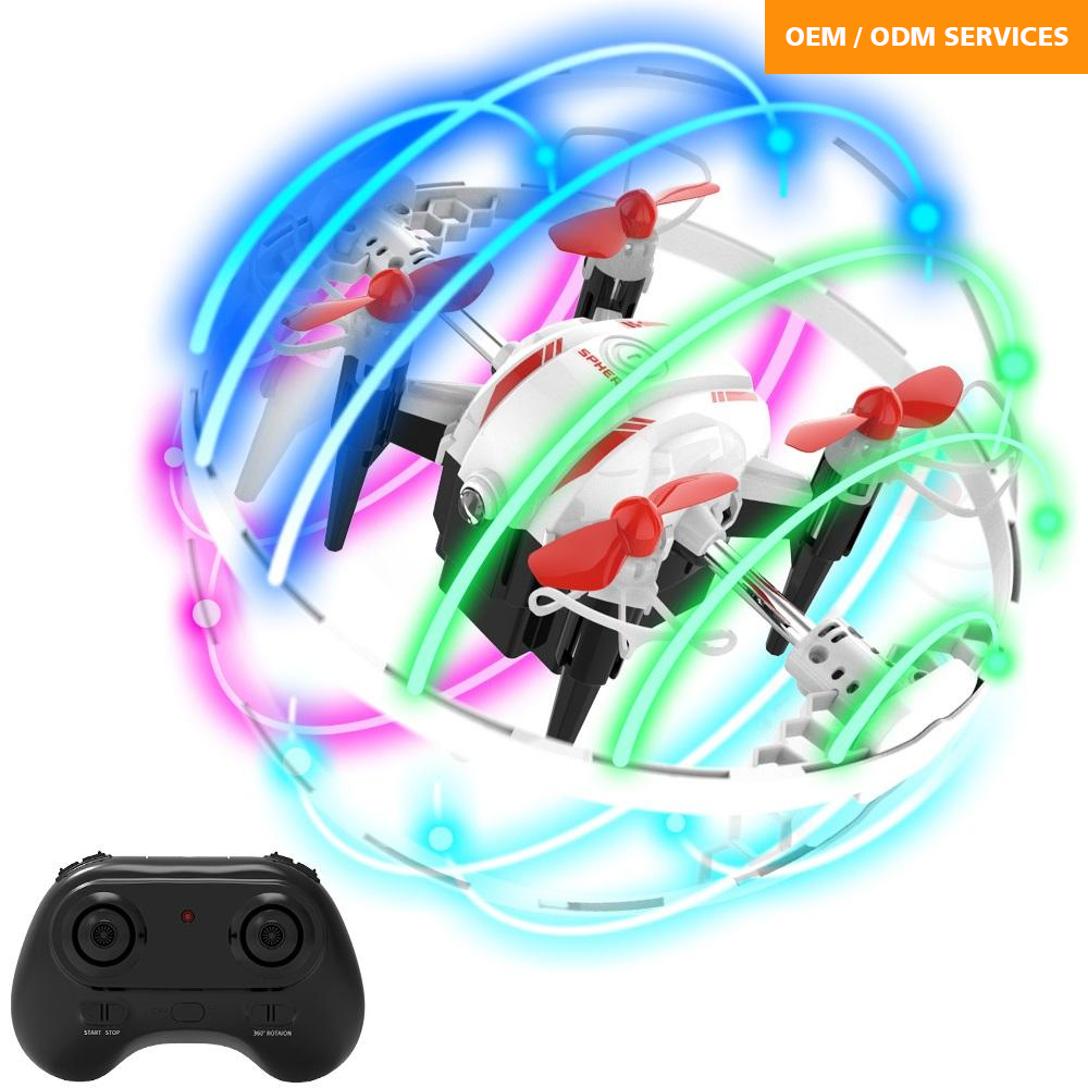 NG T25 Colorful Lights Aurora Ball Mini Drone