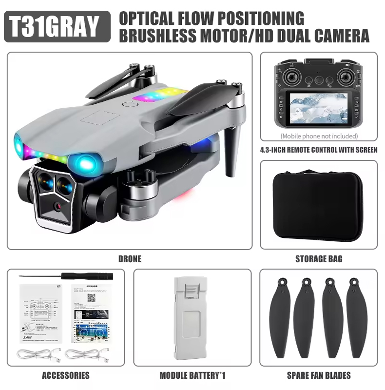 NG T31 Brushless Optical Camera Drone
