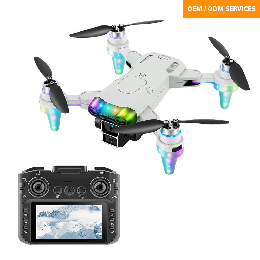 NG T28 Cool Lights Dual Camera Drone