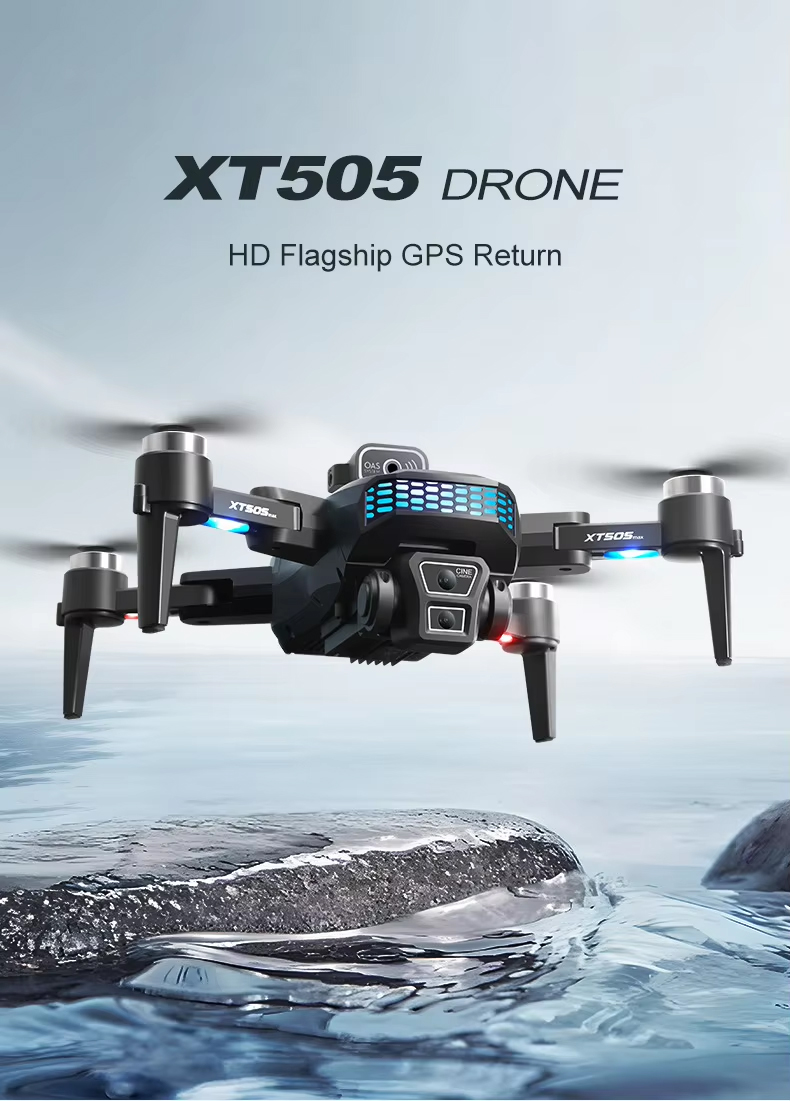 NG XT505 GPS Brushless Dual Camera Drone