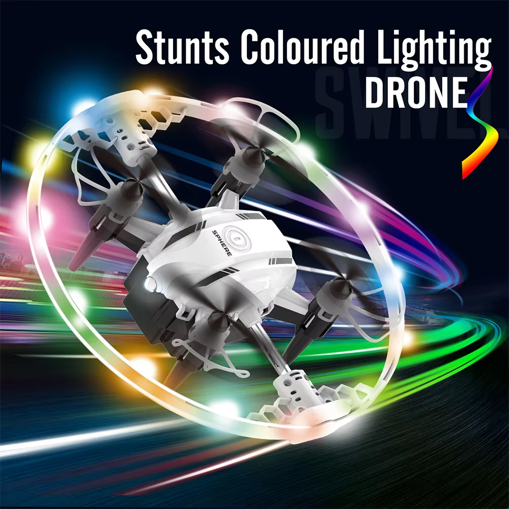 NG T25 Colorful Lights Aurora Ball Mini Drone