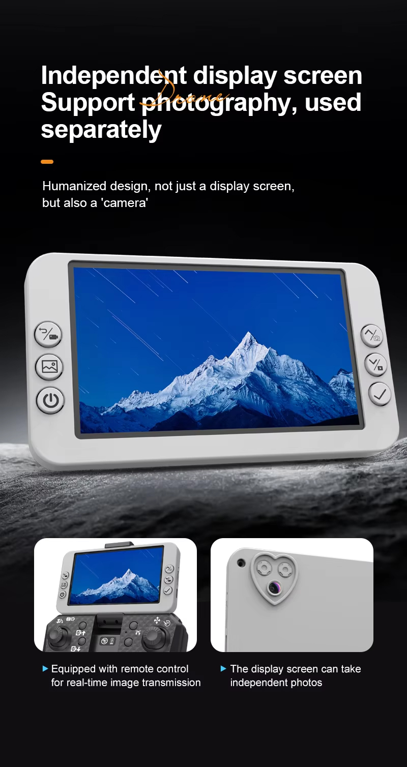 NG T52 Detachable Screen Camera Drone