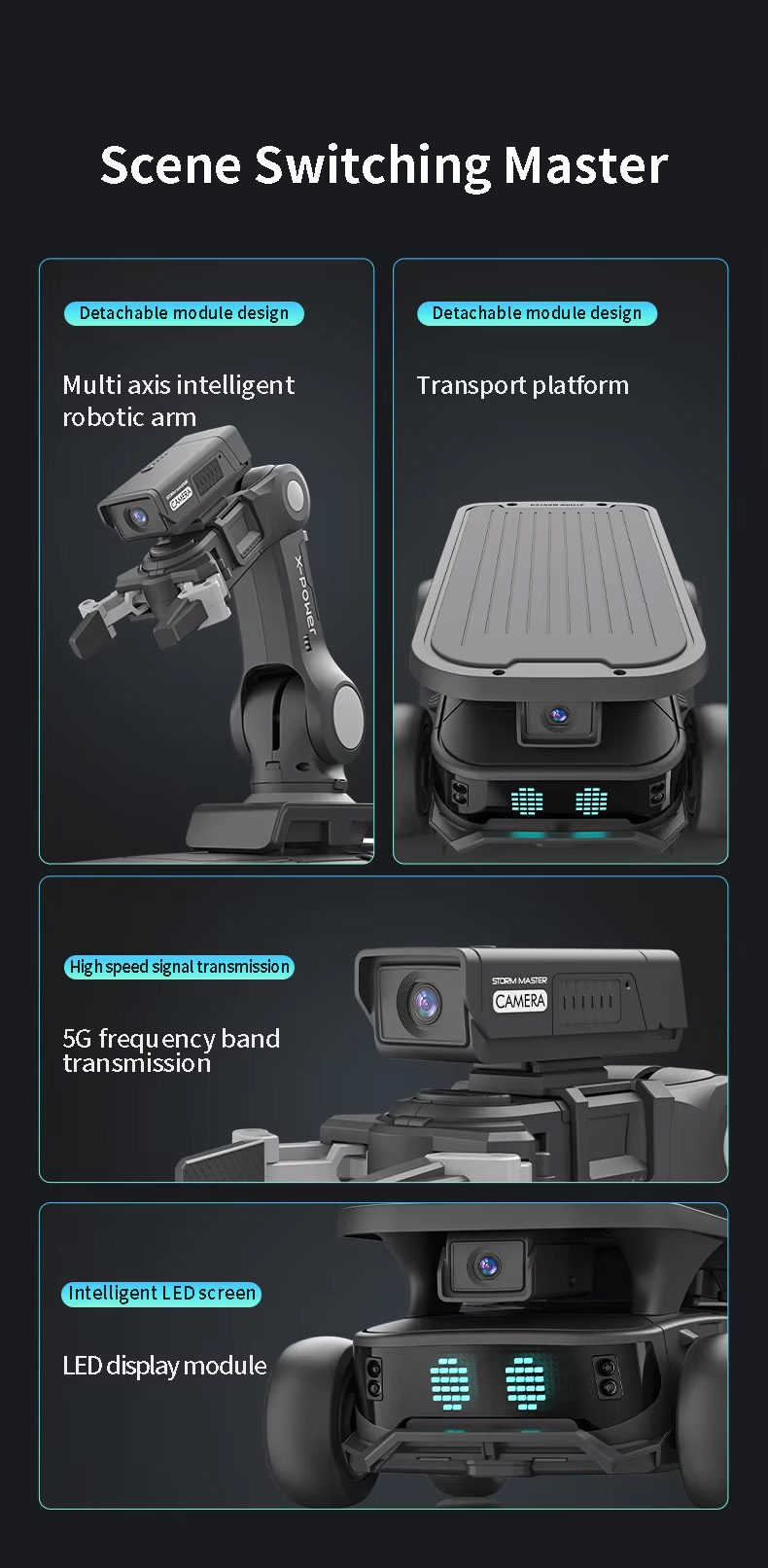 NG F07 Multi-Function RC Mechanical Arm Wholesale