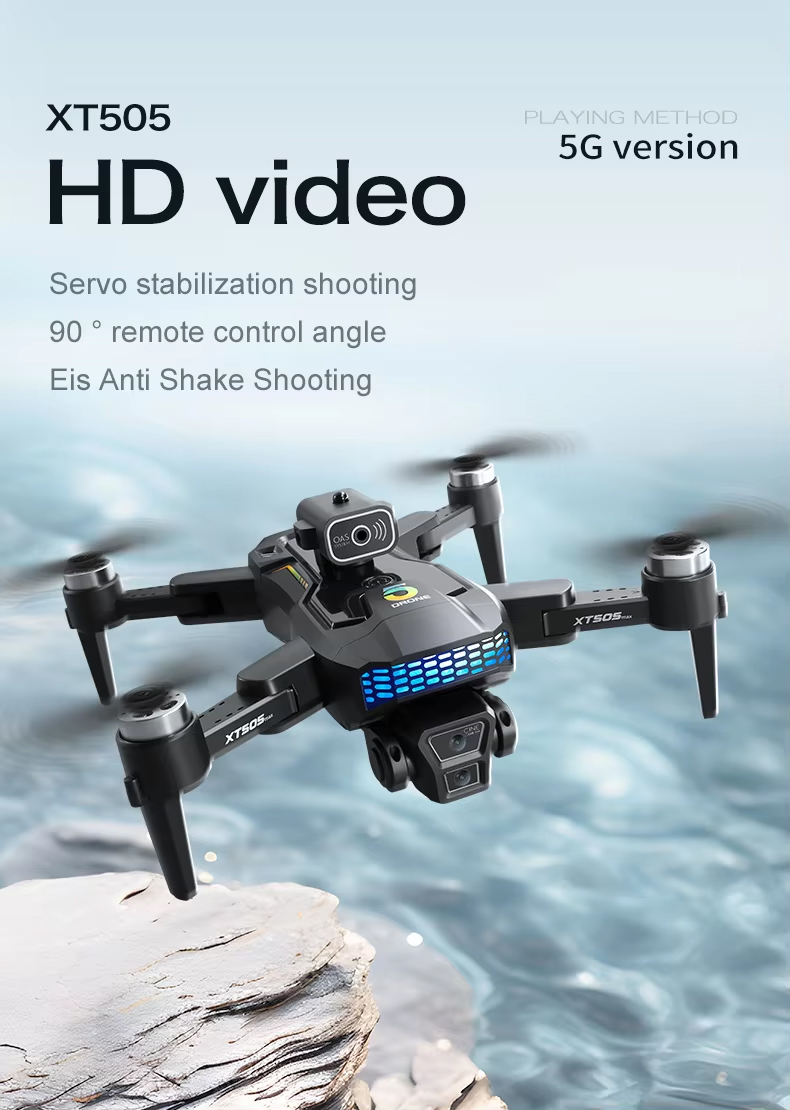 NG XT505 GPS Brushless Dual Camera Drone