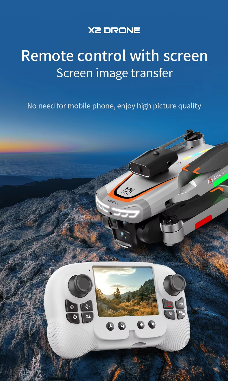 NG T50 HD Obstacle Avoidance Camera Drone