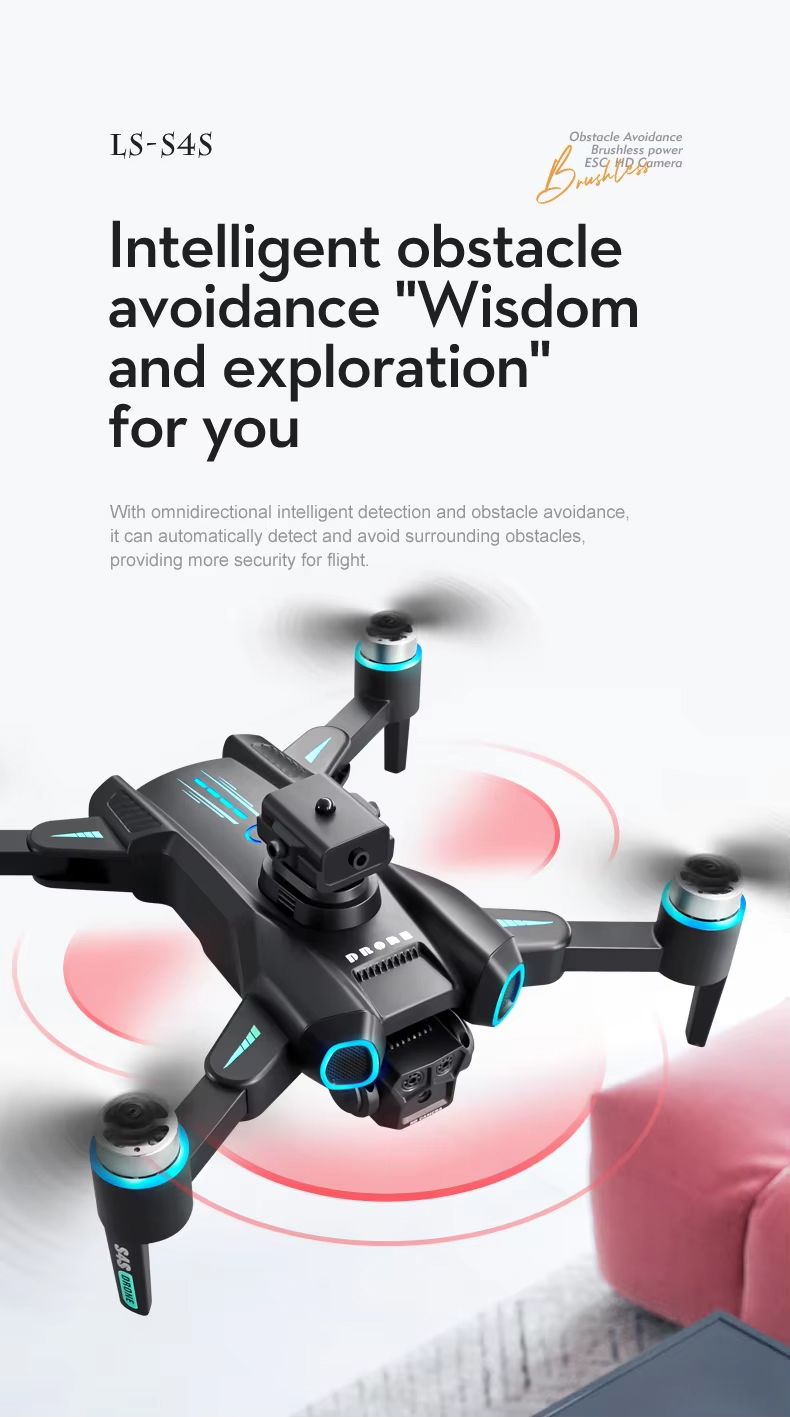 NG S4S Brushless HD Dual Camera Drone
