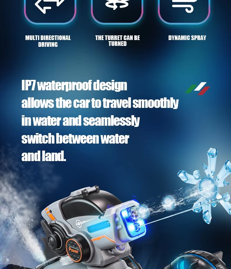 NG Y51 Amphibious Waterproof RC Car