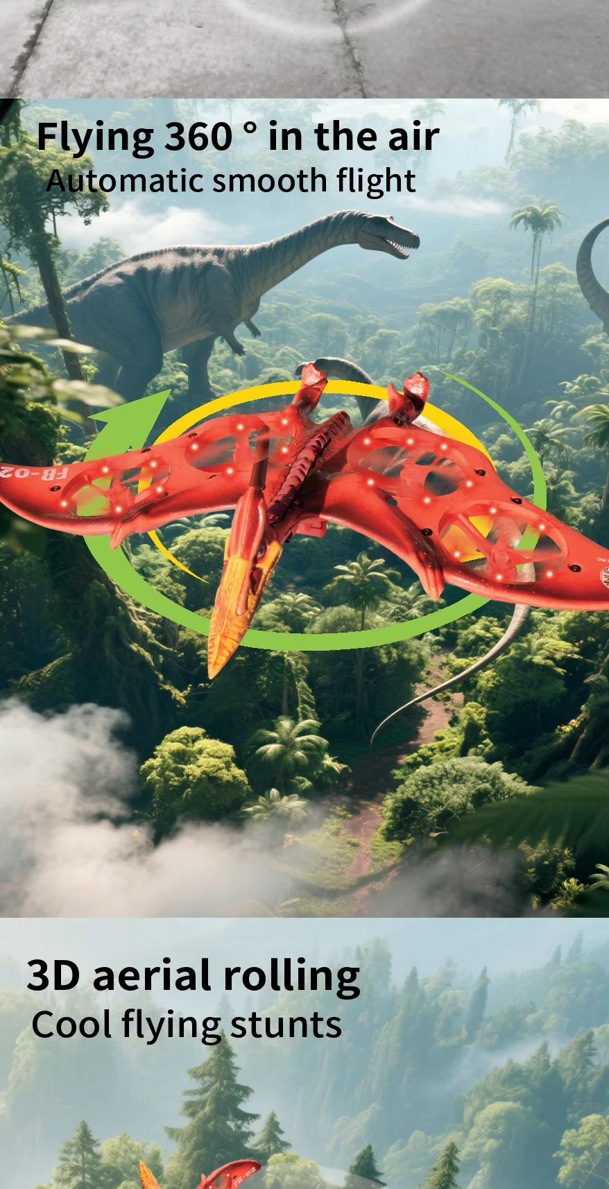 NG T19 Pterosaur RC Foam Airplane Toy